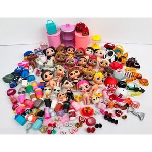 LOL Surprise HUGE LOT Dolls Plus Pets Lil Sis Accessories Clothing (140+)